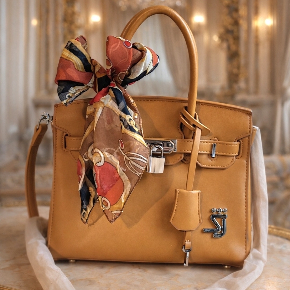 Shayne Justin Sold Out Camel Handbag